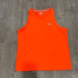 Under Armour Men's Bright Orange Tank Top